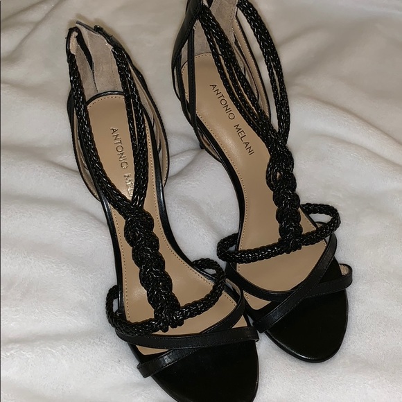 ANTONIO MELANI Shoes - 🛑SOLD🛑Black heels! Never Worn!